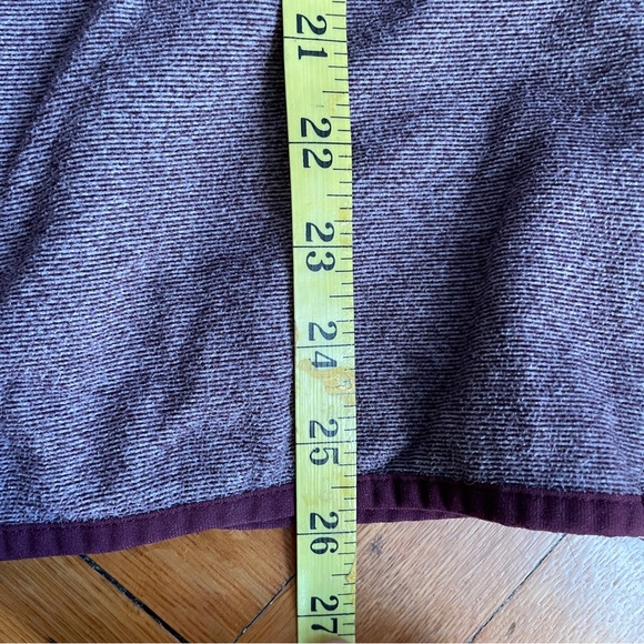 Under Armour Burgundy Maroon Quarter Zip Fleece Pullover - Picture 6 of 8